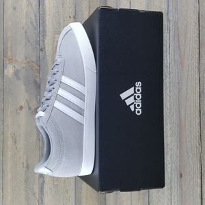 adidas Courtset Tennis Shoes Suede Grey/White Women's Sneakers. Worn three x